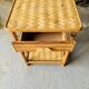 Rattan nightstand