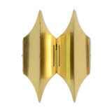 Double wall light "Gothic II" by Bent Karlby for Lyfa. Denmark 1960s