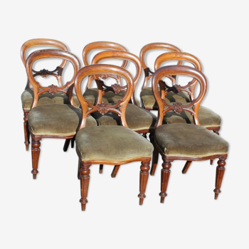 Set of 8  chairs