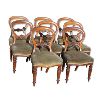Set of 8  chairs