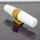 Vintage porcelain bathroom light by Sigvard Bernadotte for Ifö, 1960
