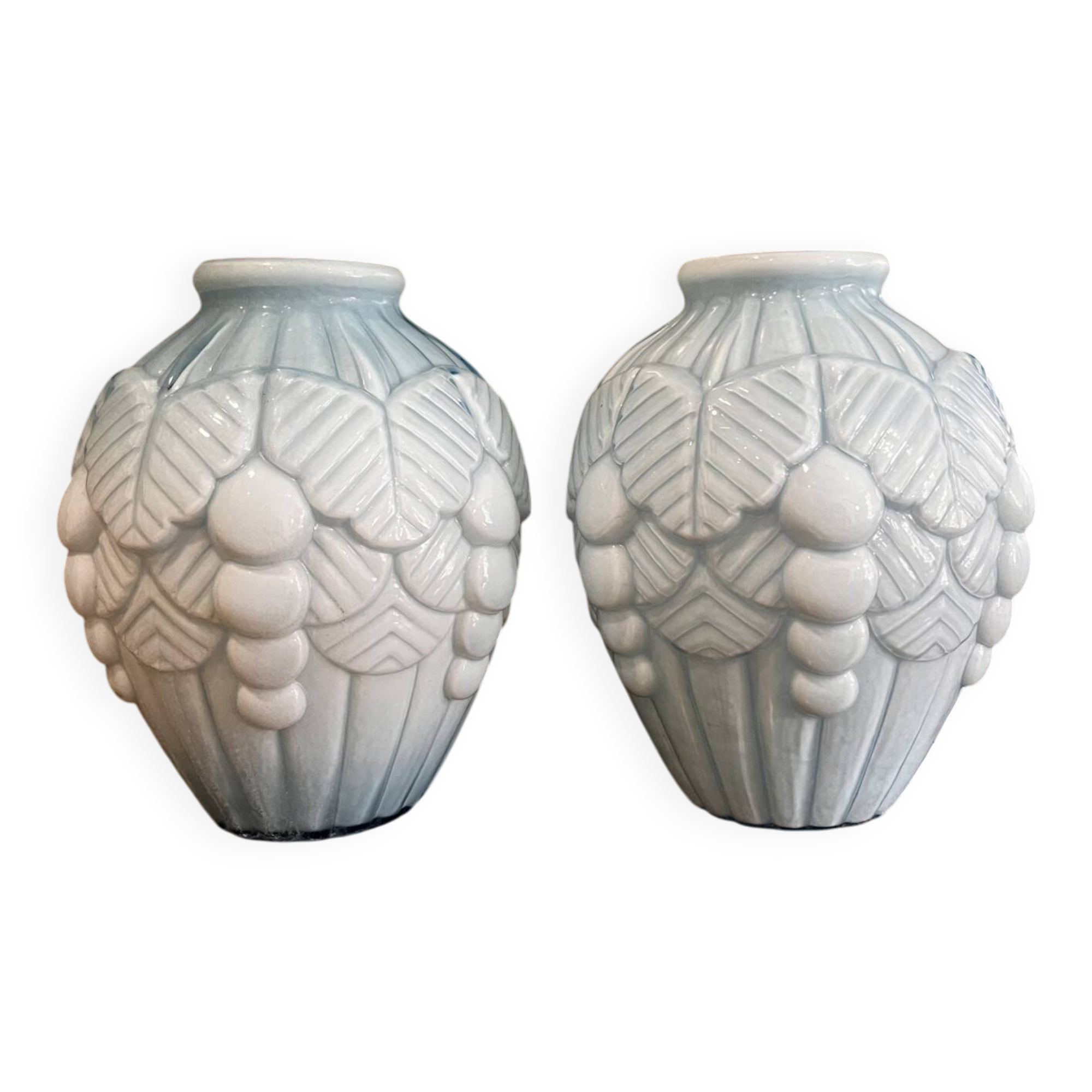 Pair of Art Deco vases