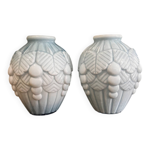 Paire de vases art déco