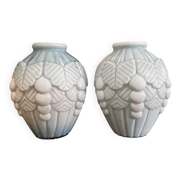 Pair of Art Deco vases
