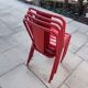 Chaises tolix modèle T4