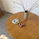 Fatlava style ashtray Vallauris pink
