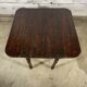 Square shuttered dining table