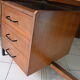 Modernist office 50/60s solid mahogany