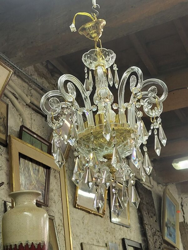 Lustre a pampilles original
