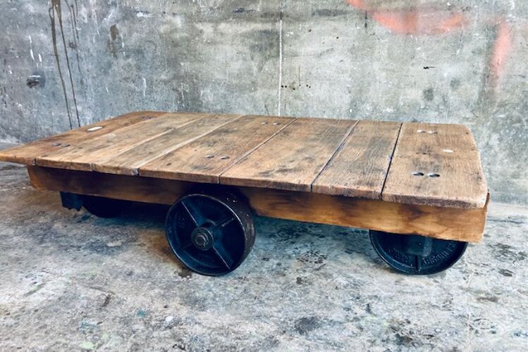 Chariot table basse