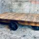 Coffee table trolley