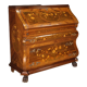 Bureau en bois incrusté du 20ème siècle