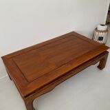Table basse bois exotique