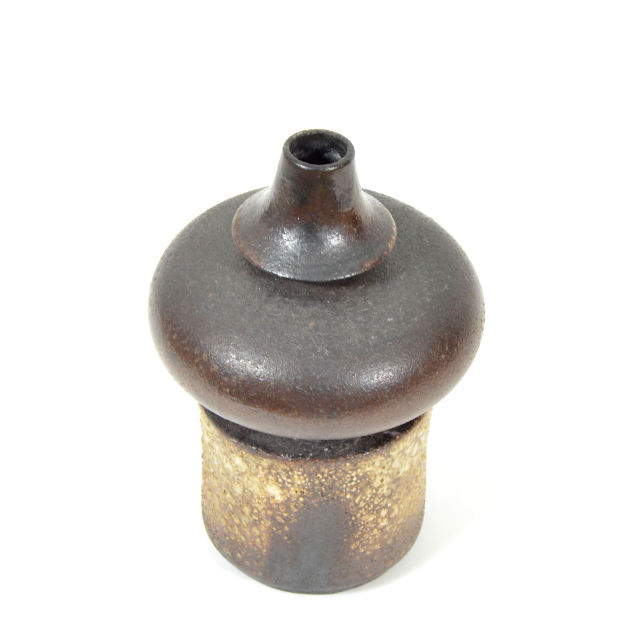 1970s stoneware vase