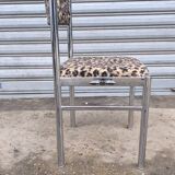 Chromed metal chair 1970