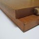 Étagère string bois métal vintage années 60 l 80 cm