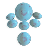 Bavaria porcelain cup and 6 bowl set