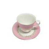 Karol cup and saucer set, porcelain, Chodzież, Poland, 1970s.