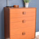 Restored Retro Teak 1960s LB Kofod Larsen Teak Chest Of Drawers G Plan