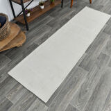 2x8 neutral beige hemp runner rug 66x240cm