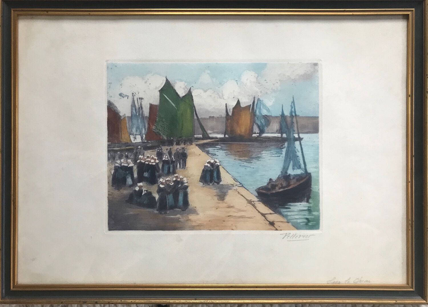 Painting after M. Pellerier 1875-1962