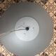 Large Scandinavian pendant lamp (50cm) / Silver matte