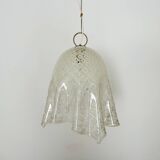 Lampe à Suspension Fazzoletto en Verre de Murano par Paolo Venini