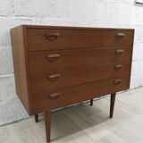 Scandinavian dresser by Kai Kristiansen vintage teak, 60