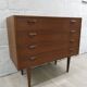 Scandinavian dresser by Kai Kristiansen vintage teak, 60