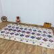 Handmade moroccan berber rug 217 x 117 cm