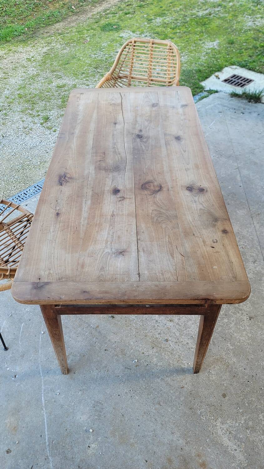 Old farm table