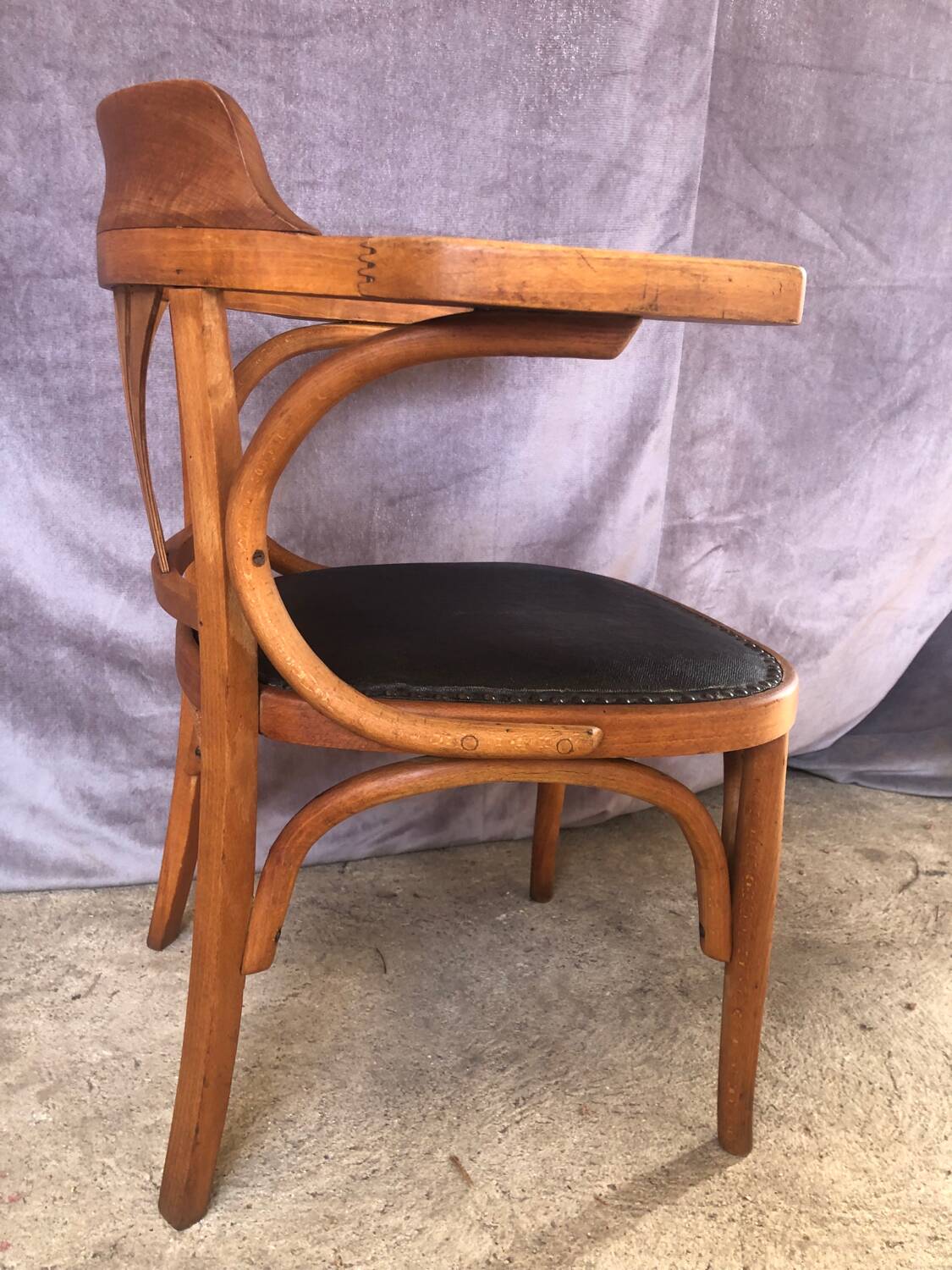 Beech office chair