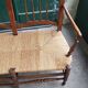 THREE-SEATER STRAW BANQUETTE PROVENCAL RADASSIER