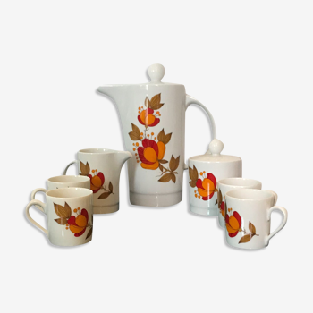 Porcelain coffee set