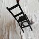 Chaise miniature fer forgé
