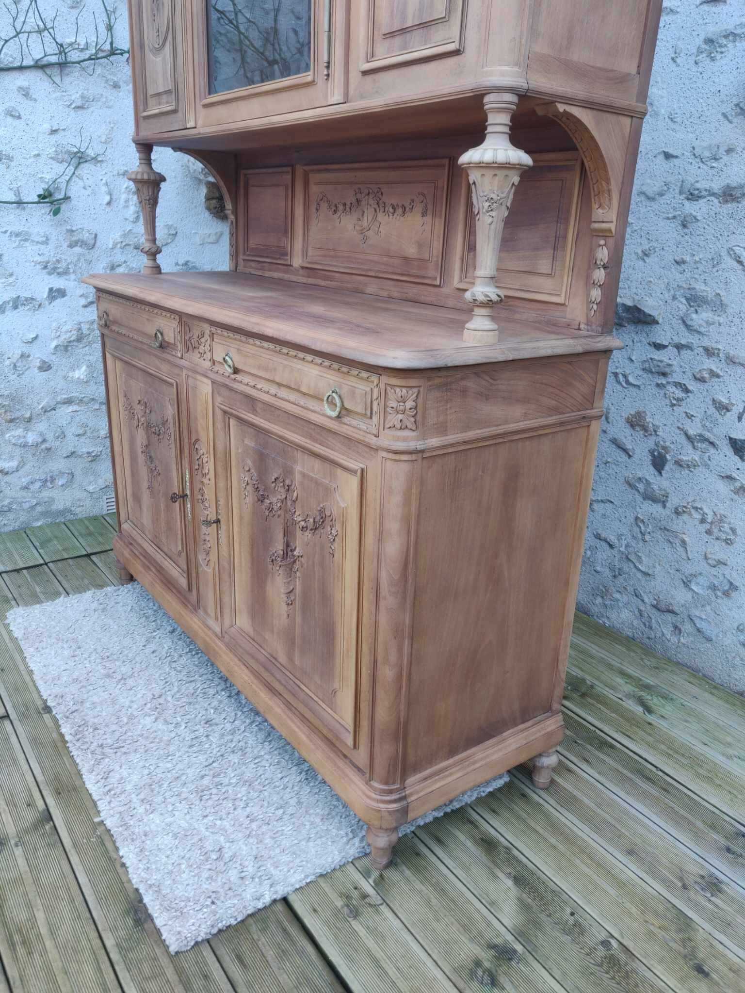Two carved body dresser