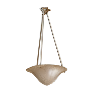 Suspension en pâte de verre école