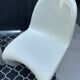 Lot de 3 chaises S vintage blanches dans le style Panton chair - Vitra