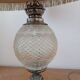 Silver floor lamp