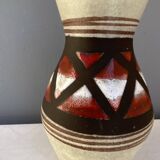 Three West German ceramic vases