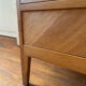 Scandinavian 4-drawer commode with vintage compass legs