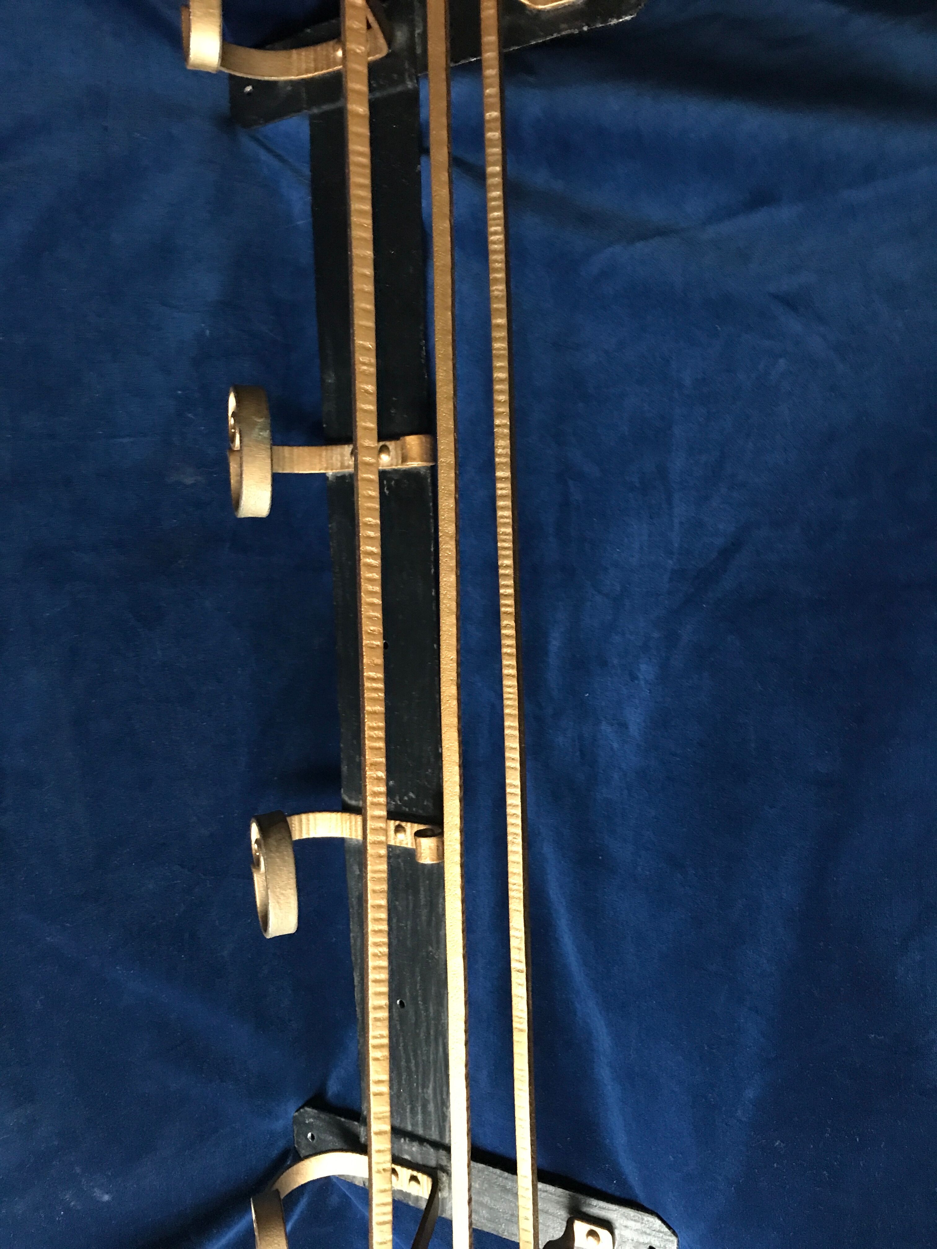 Portemanteau vintage en fer forgé