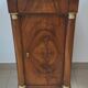 Empire-style bedside table in walnut