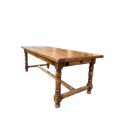 Grande table de ferme en bois massif