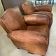 2 vintage club armchairs