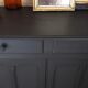 Black Parisian buffet