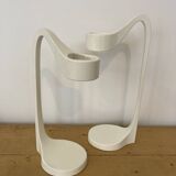 Pair of vintage Ikea Monika Mulder designer candlesticks