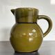 Vintage glazed ceramic pitcher
