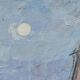 Oil on panel "sailboats"
