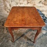 French side table in cherry wood, late 18th century.